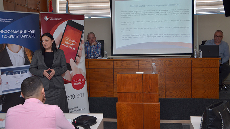 Održana prezentacija javnih poziva NSZ – Šansa za nova zaposlenja