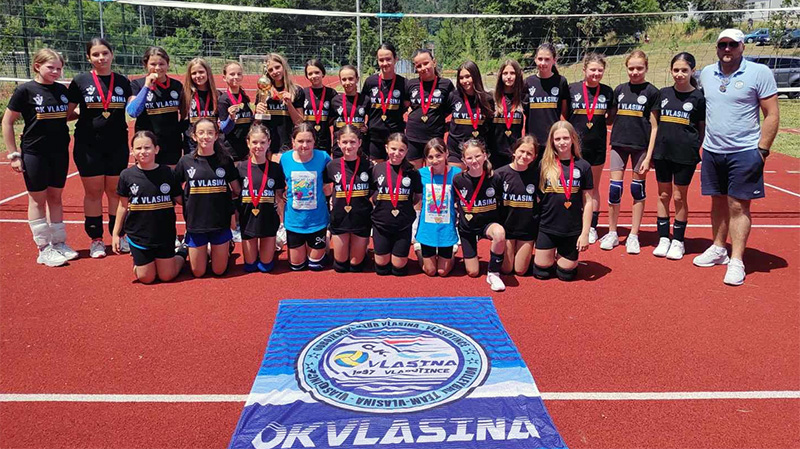 Šampionke juga – OK VLASINA osvojila Mini odbojkašku ligu „JUGIĆ”