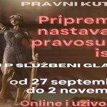 Još samo par mesta – obezbedite svoje mesto na pripremnoj nastavi za pravosudni ispit