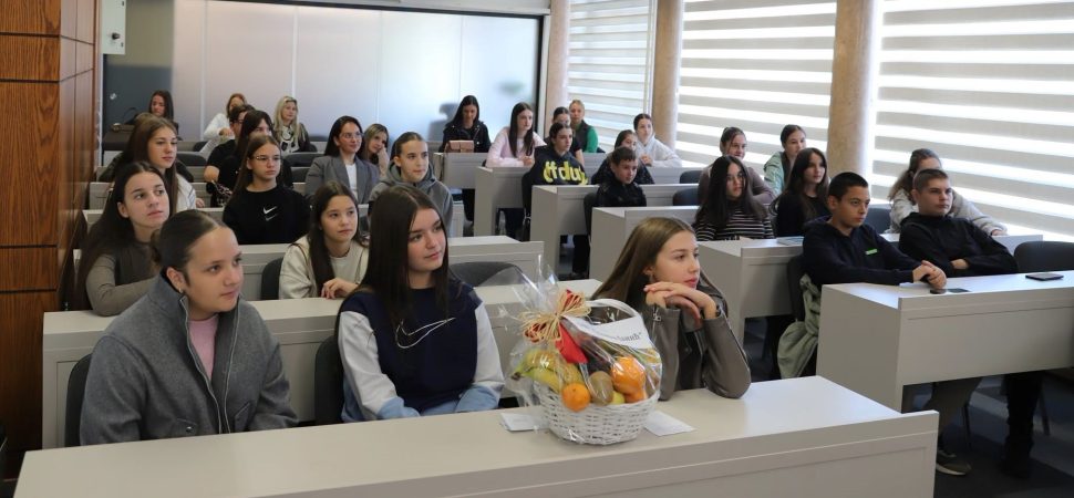 Prijem za članove đačkih parlamenata i decu iz vrtića