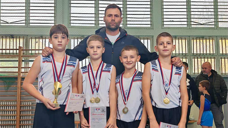 Drugo kolo muške sportske gimnastike u Knjaževcu u znaku vlasotinačkih gimnastičara